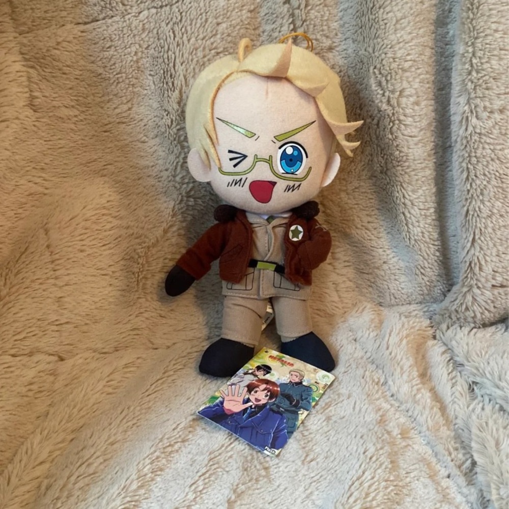 New with tags hetalia america plush by funimation productions